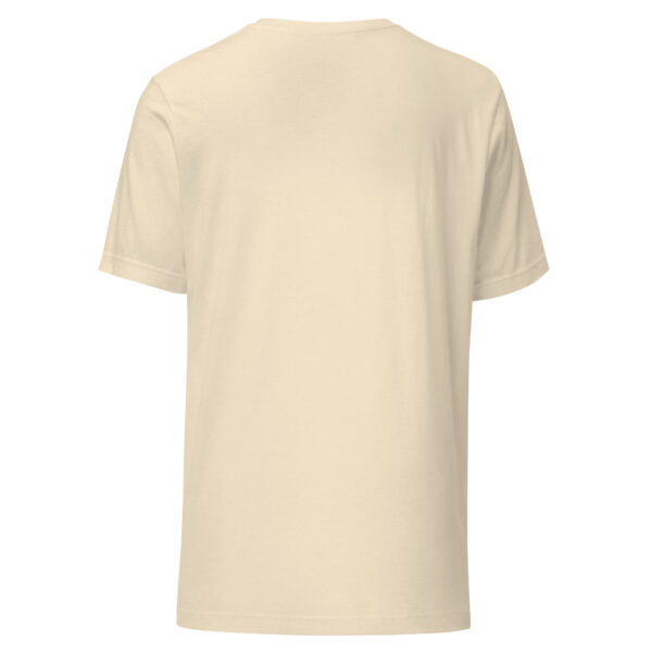 Unisex T-Shirt - "How many times have I been here in the ruin of red poppies, where black shadows break like glass tears in the blue eyes of dawn?" - Image 7