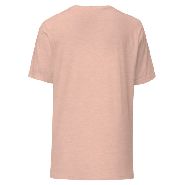 Unisex t-shirt - "Every time I look at you  I am afraid of dying,  knowing the way shadows  feel against my face  like cold transparent steel,  expanding,  waiting for a month of rain." - Image 4